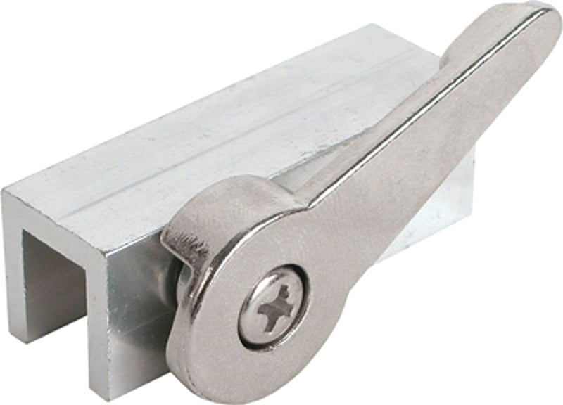 Defender Security U 9824 Sliding Window Lock, 1-3/4 in L x 11/32 in W x 5/8 in D Dimensions, Aluminum