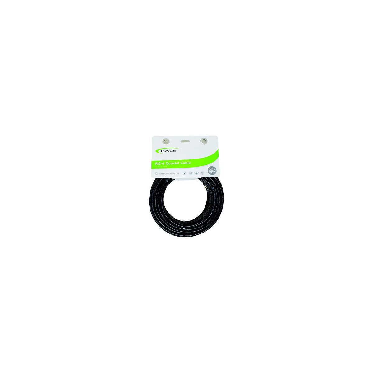 Pace 138050 RG-6 Coaxial Cable, 50'