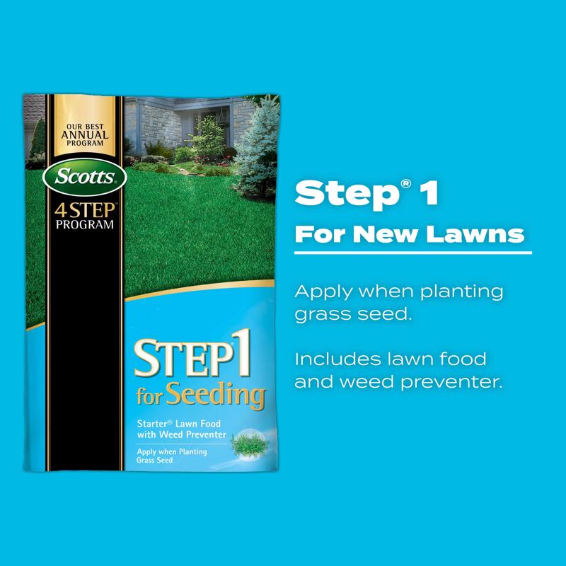 Scotts 4 Step Annual Program Lawn Food For All Grasses 5000 sq ft