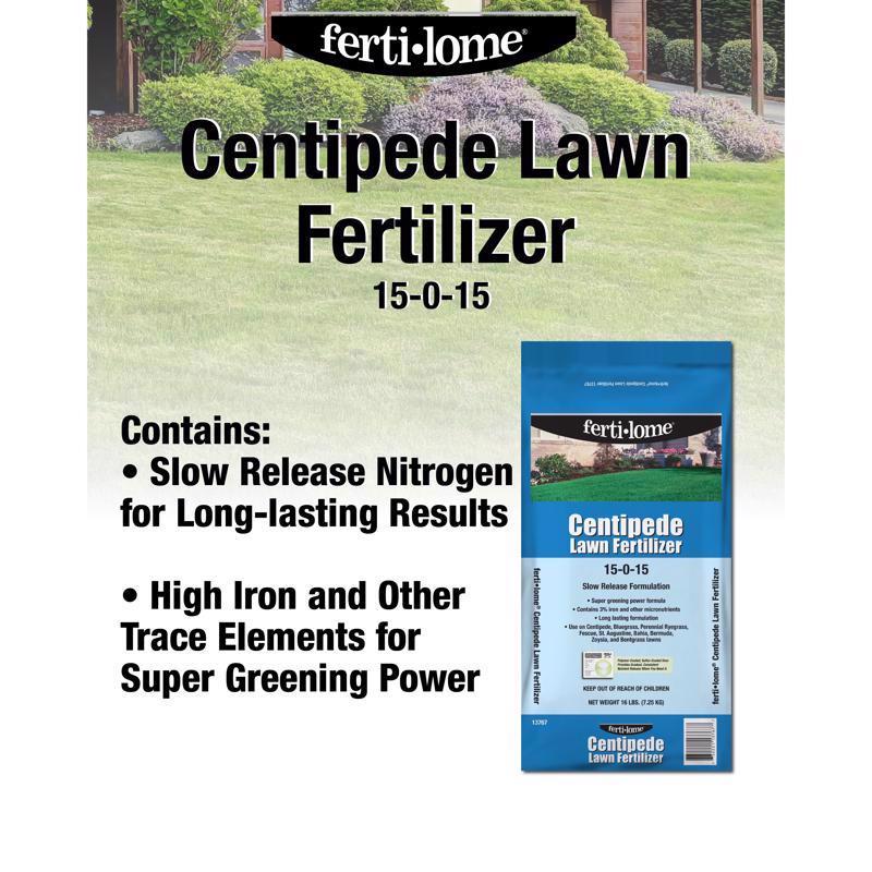 Ferti-lome Slow-Release Nitrogen Lawn Fertilizer For Centipede Grass 4000 sq ft