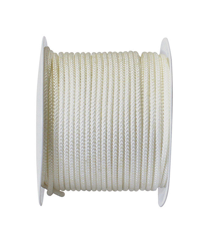 Koch Industries 11/64 in. D X 200 ft. L White Diamond Braided Nylon Rope