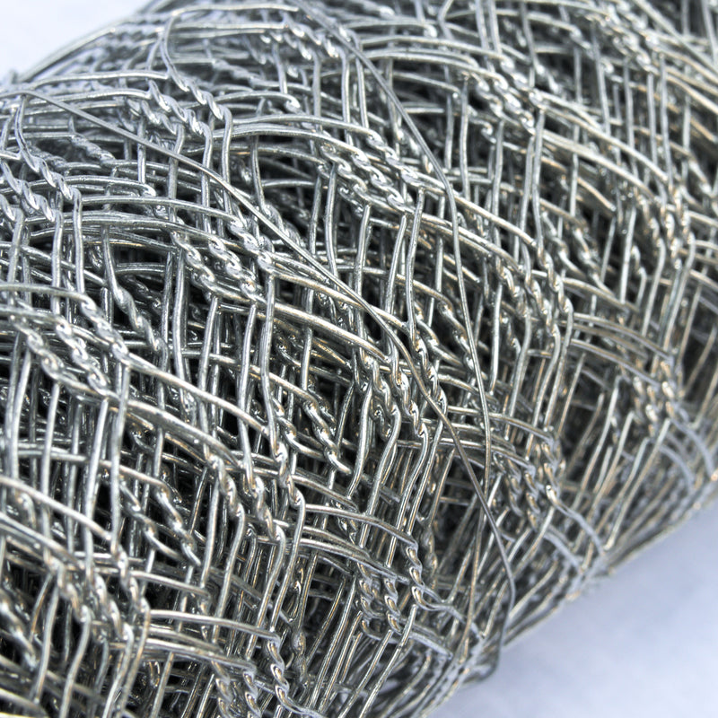 Digger's Root Guard 2 in. H X 25 in. D Silver Coated Wire Gopher Wire Roll