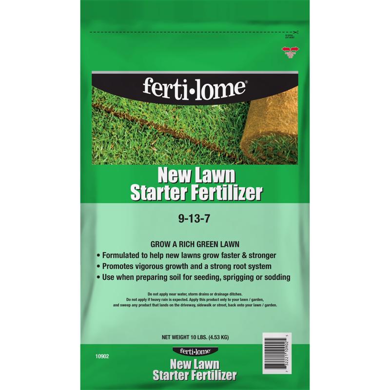 Ferti-lome Lawn Starter Lawn Fertilizer For All Grasses 2500 sq ft