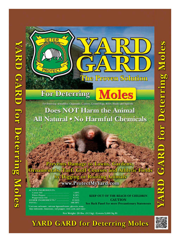 Yard Gard Animal Repellent Granules For Moles 20 lb