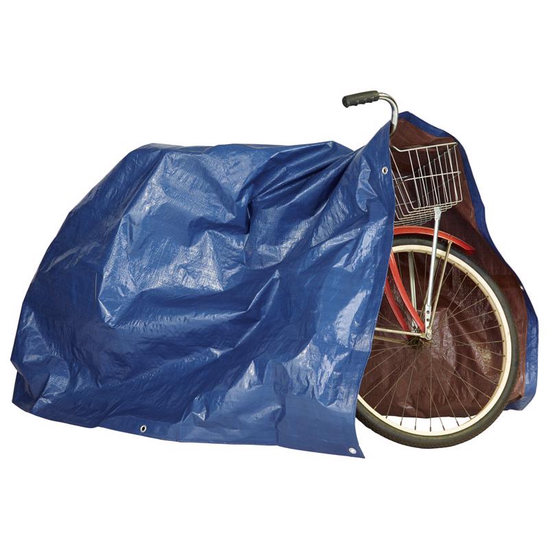 Ace 10 ft. W X 12 ft. L Medium Duty Polyethylene Tarp Blue/Brown