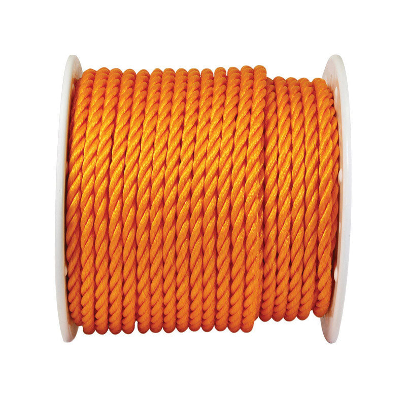 Koch Industries 1/2 in. D X 200 ft. L Orange Twisted Polypropylene Rope