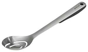 Goodcook 20438 1-Piece Slotted Spoon, 13.3 in OAL, Stainless Steel