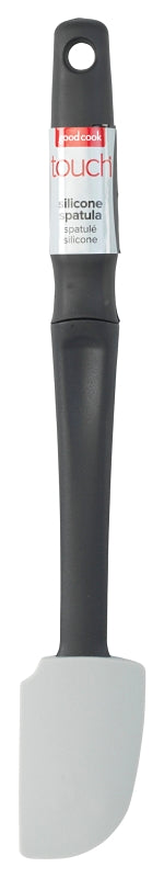 Goodcook 20384 Bottle Spatula, Silicone Blade, Black/White