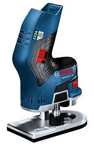 Bosch GKF12V-25N Palm Edge Router, 12 V, 1/4 hp, 1/4 in Chuck, 13,000 rpm Spindle