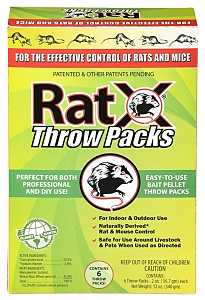 RatX 620103 Rat Killer, Pellet, 12 oz Box