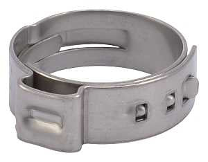 SharkBite UC955A Clamp Ring, 3/4 in, PEX-A, PEX-B, Stainless Steel