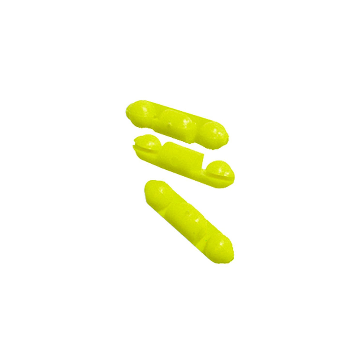 Scotty ″S″ Stopper Beads, Yellow, 6/pk