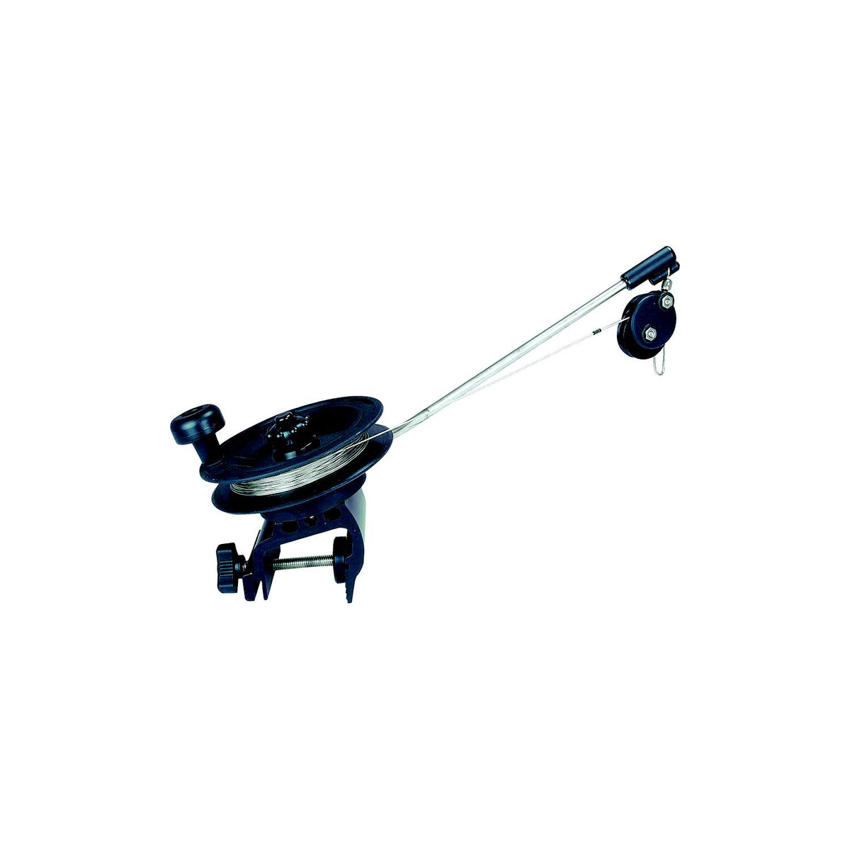 Scotty 1071DP Laketroller Manual Downrigger Clamp Mount (2″ opening)