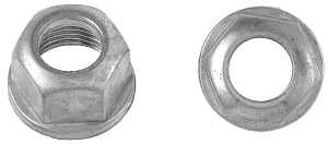 Danco 73107B Universal Faucet Tailpiece Nut, Metal, For: 1/2 in IPS Connections