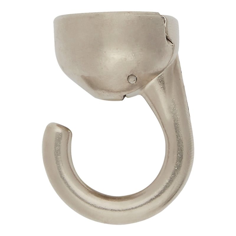National Hardware N260-139 Elephant Hook, 30, 100 lb Working Load, 11 mm, Zinc, Nickel-Plated