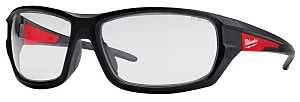 Milwaukee 48-73-2020 Performance Safety Glasses, Black/Red Frame
