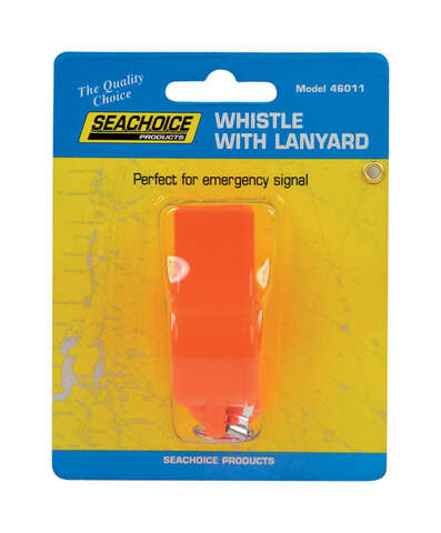 Seachoice Plastic Whistle 1 pk