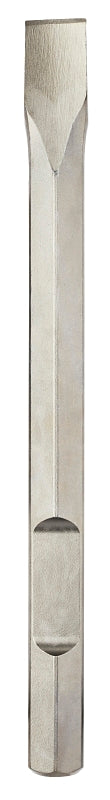 Milwaukee 48-62-4006 Chisel, 1-1/8 in L Blade, 1-1/8 in Tip, 16 in OAL, Steel Blade