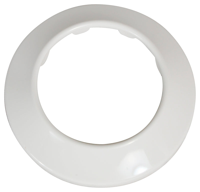 Plumb Pak PP857-10 Shallow Flange, 1-7/8 in ID, 3 in OD, Plastic, Chrome-Plated