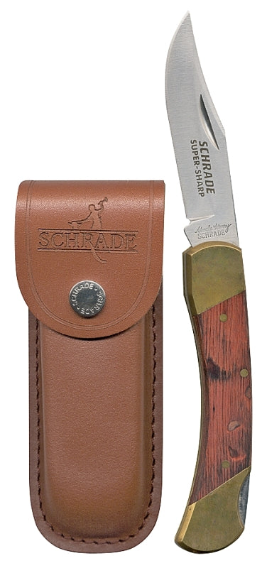 Uncle Henry LB7 Folding Pocket Knife, 3.7 in L Blade, 7Cr17 High Carbon Stainless Steel Blade, 1-Blade