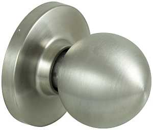 ProSource C364BV-PS Dummy Knob, C3 Design, 1-1/4-1-13/16 in Thick Door, Stainless Steel, 74 mm Rose/Base