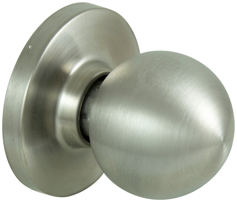 ProSource C364BV-PS Dummy Knob, C3 Design, 1-1/4-1-13/16 in Thick Door, Stainless Steel, 74 mm Rose/Base