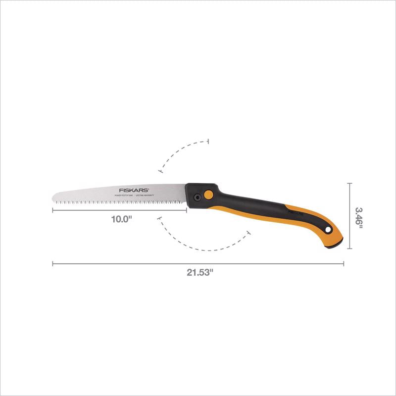 Fiskars 10 in. Stainless Steel Pruning Saw 1 pc