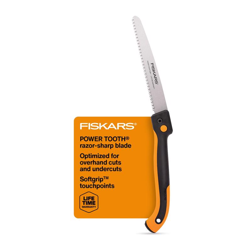 Fiskars 10 in. Stainless Steel Pruning Saw 1 pc