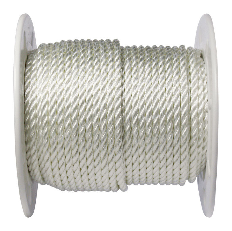 Koch Industries 1/4 in. D X 600 ft. L White Twisted Nylon Rope