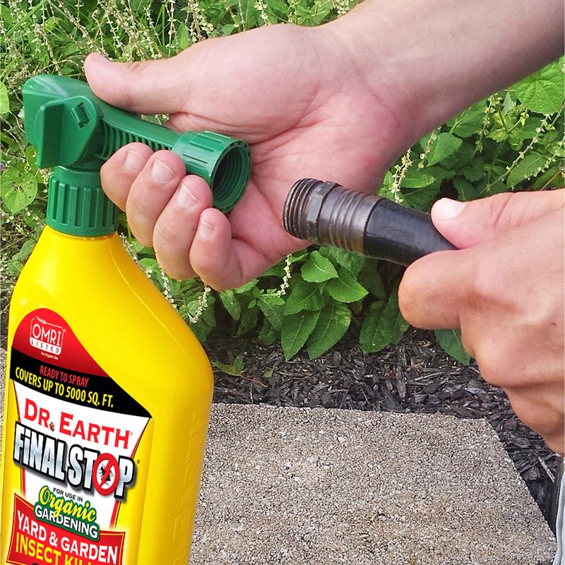 Dr. Earth Final Stop Yard & Garden Organic Insect Killer Liquid Concentrate 32 oz