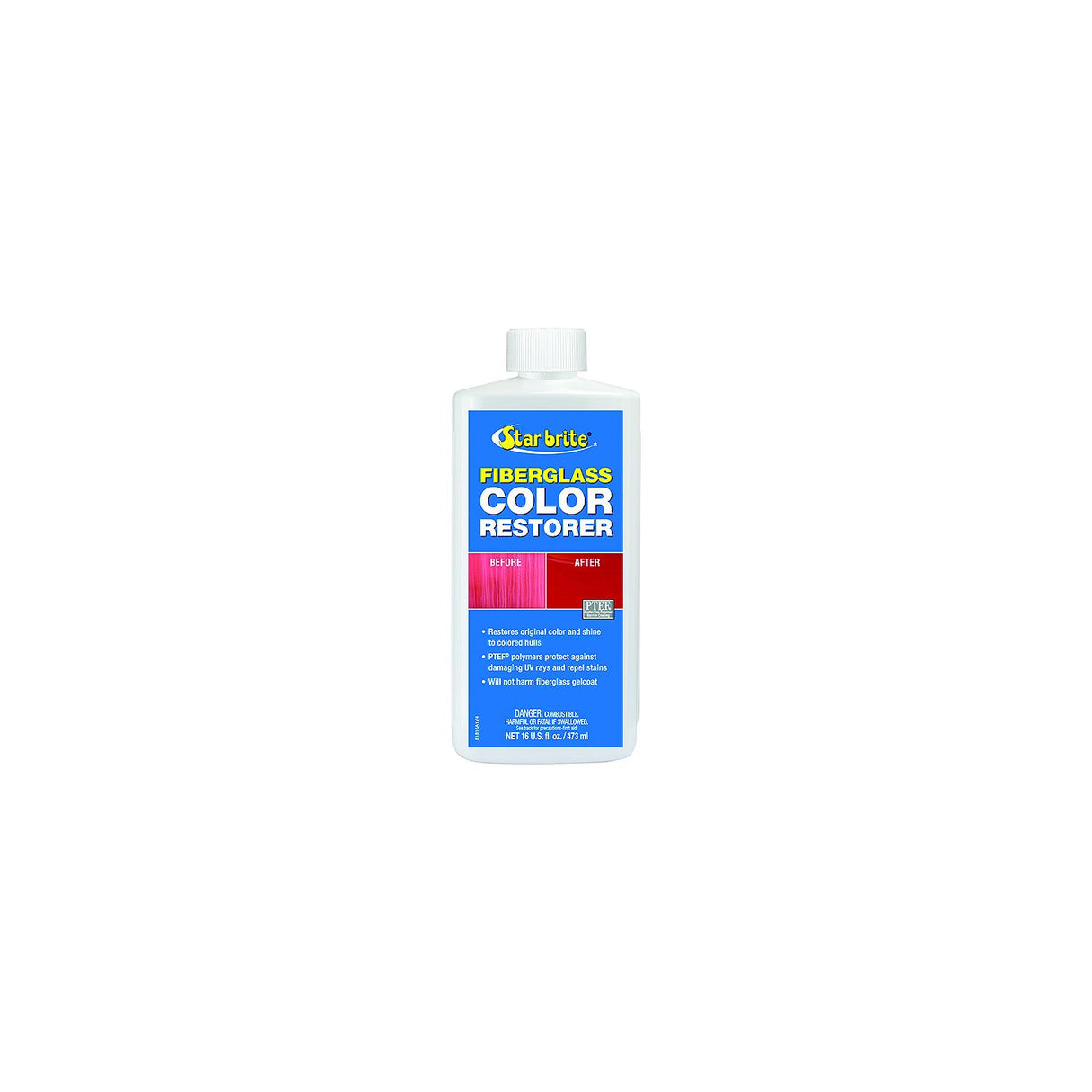 Fiberglass Color Restorer w/PTEF, 16 oz.