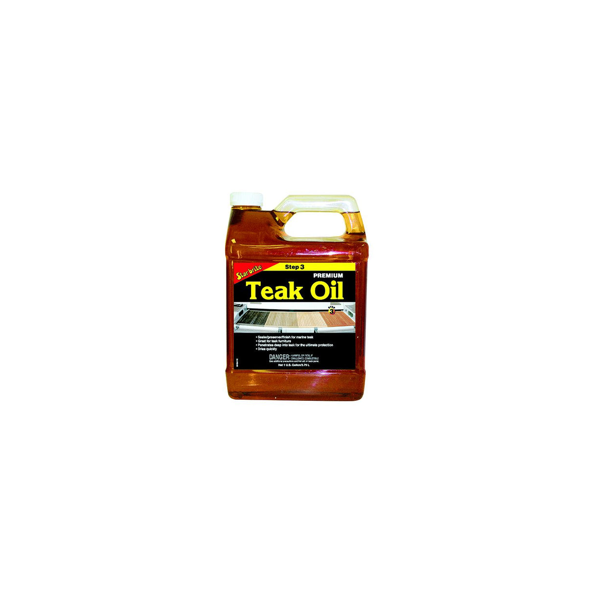 Premium Golden Teak Oil, Gal.