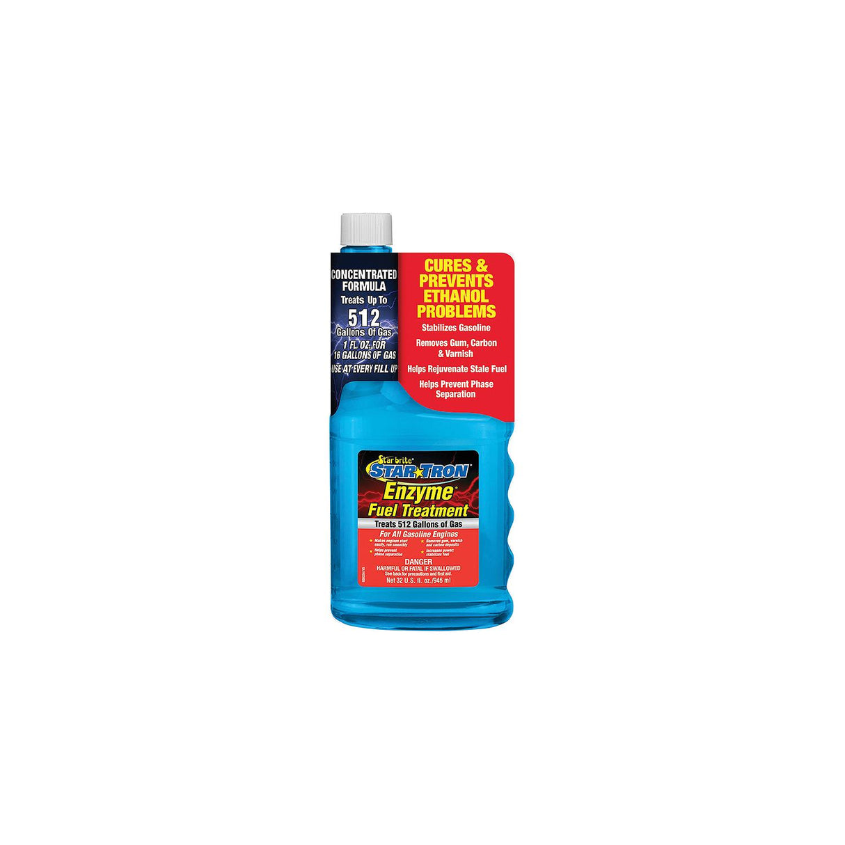 Starbrite 93032 Star Tron Gas Additive, 32 oz.