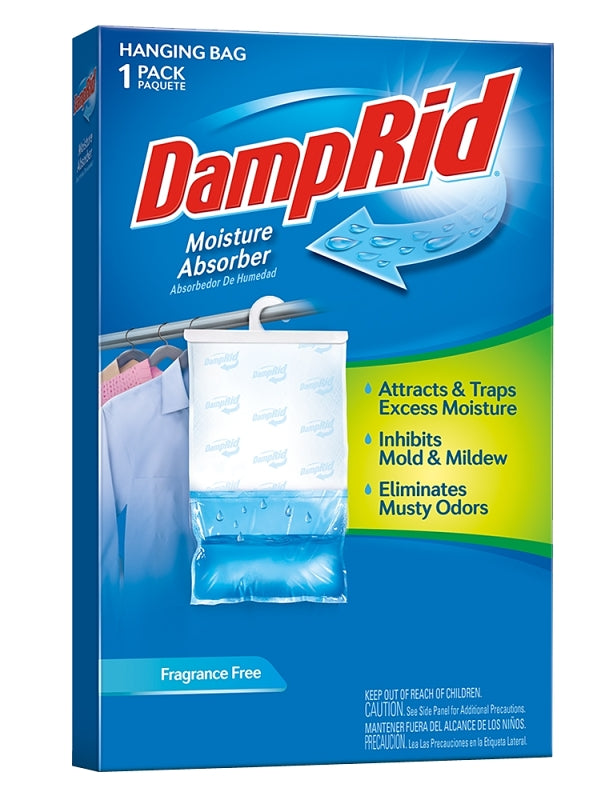 DampRid FG80FF Moisture Absorber, 14 oz, Pellets, Off-White/White