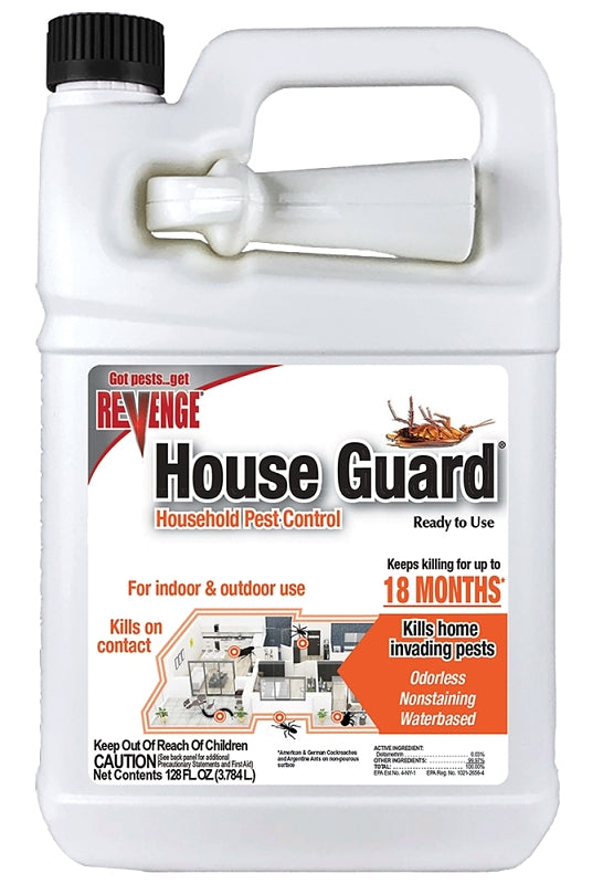 Revenge House Guard 46540 Ready-to-Use Insect Control, 1 gal Jug, Pack of 4