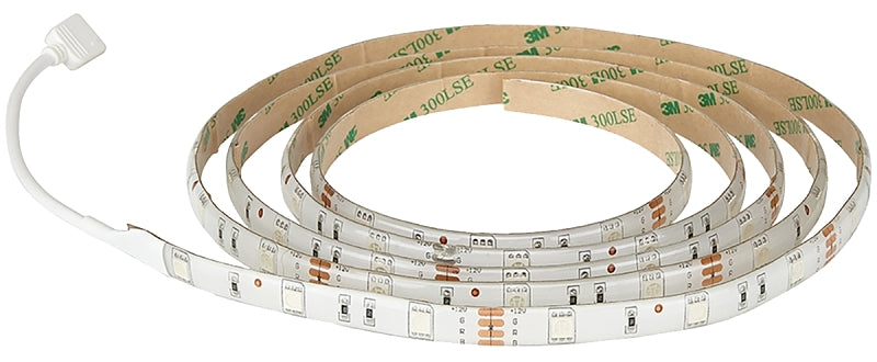 AmerTac LTAPE2MRGB-T Color Changing Tape Light, 120 V, 30-Lamp, LED Lamp, 270 Lumens, 3000 K Color Temp