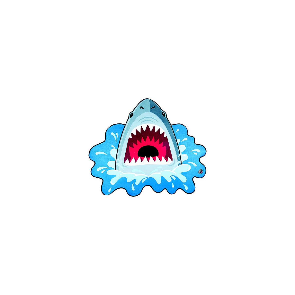 Big Mouth BMBT0016 Beach Blanket, Shark, Pack of 4