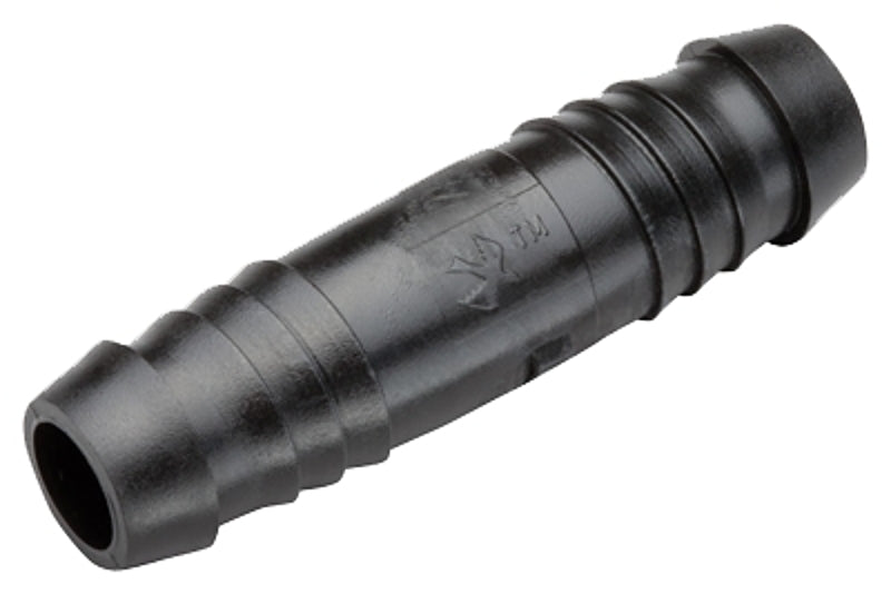 Rain Bird SWGCPLG Swing Pipe Coupling, 1/2 x 1/2 in Connection, Straight Barbed x Straight Barbed, Polyoxymethylene