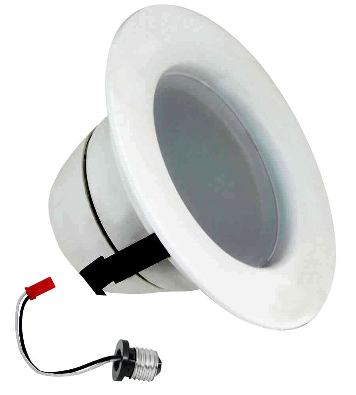 Feit Electric LEDR4/950CA Recessed Downlight, 540 Lumens, 3.8 in Dia x 3.45 in H Dimensions, 5000 K Color Temp