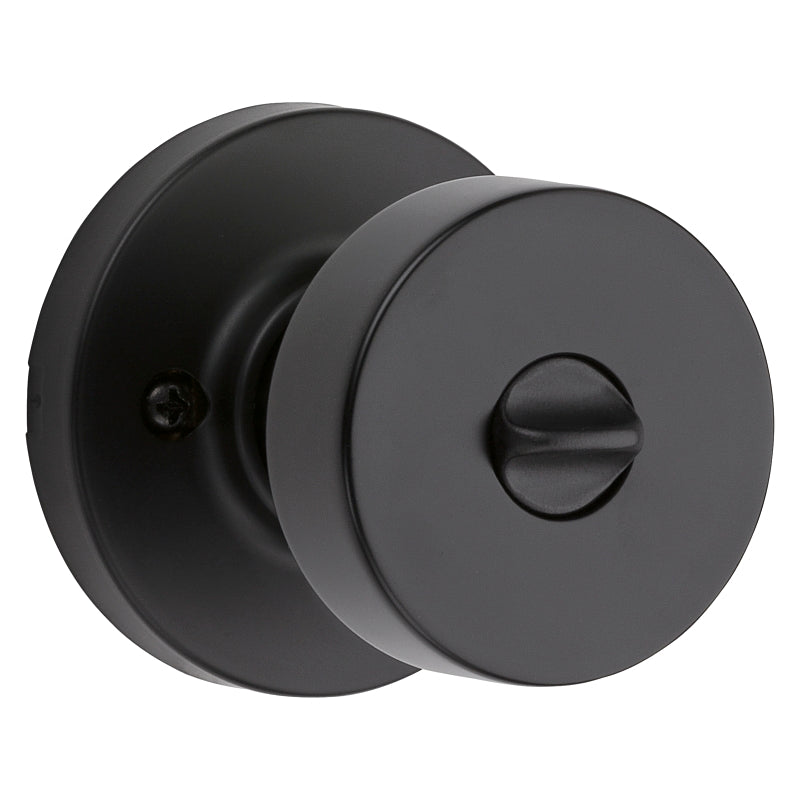 Kwikset Signature Series 740PSK RDT 514 SMT Entry Knob Set, Knob Handle, Matte, Zinc, KW1, SC1 Keyway, Residential
