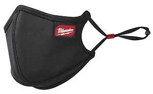 Milwaukee 48-73-4235 3-Layer Performance Face Mask, S/M Mask, Black, Nylon/Polyester/Spandex Facepiece, Water Resist