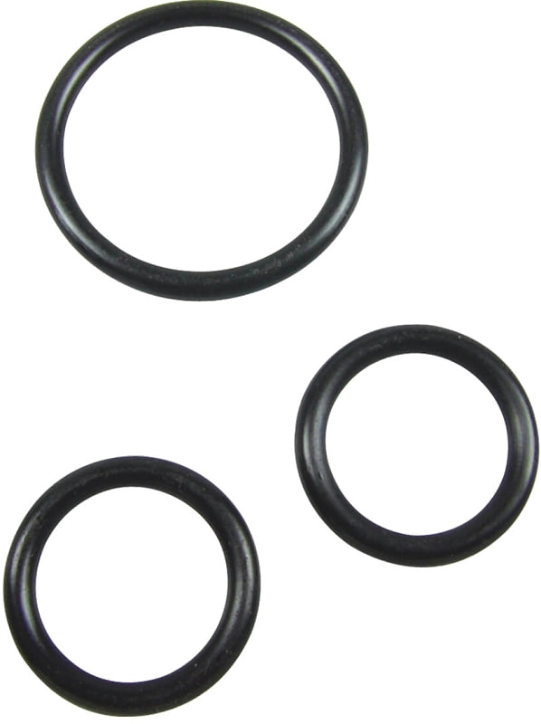 Danco MO-5 Series 80502 Cartridge Repair Kit, Rubber, Black, Pack of 3