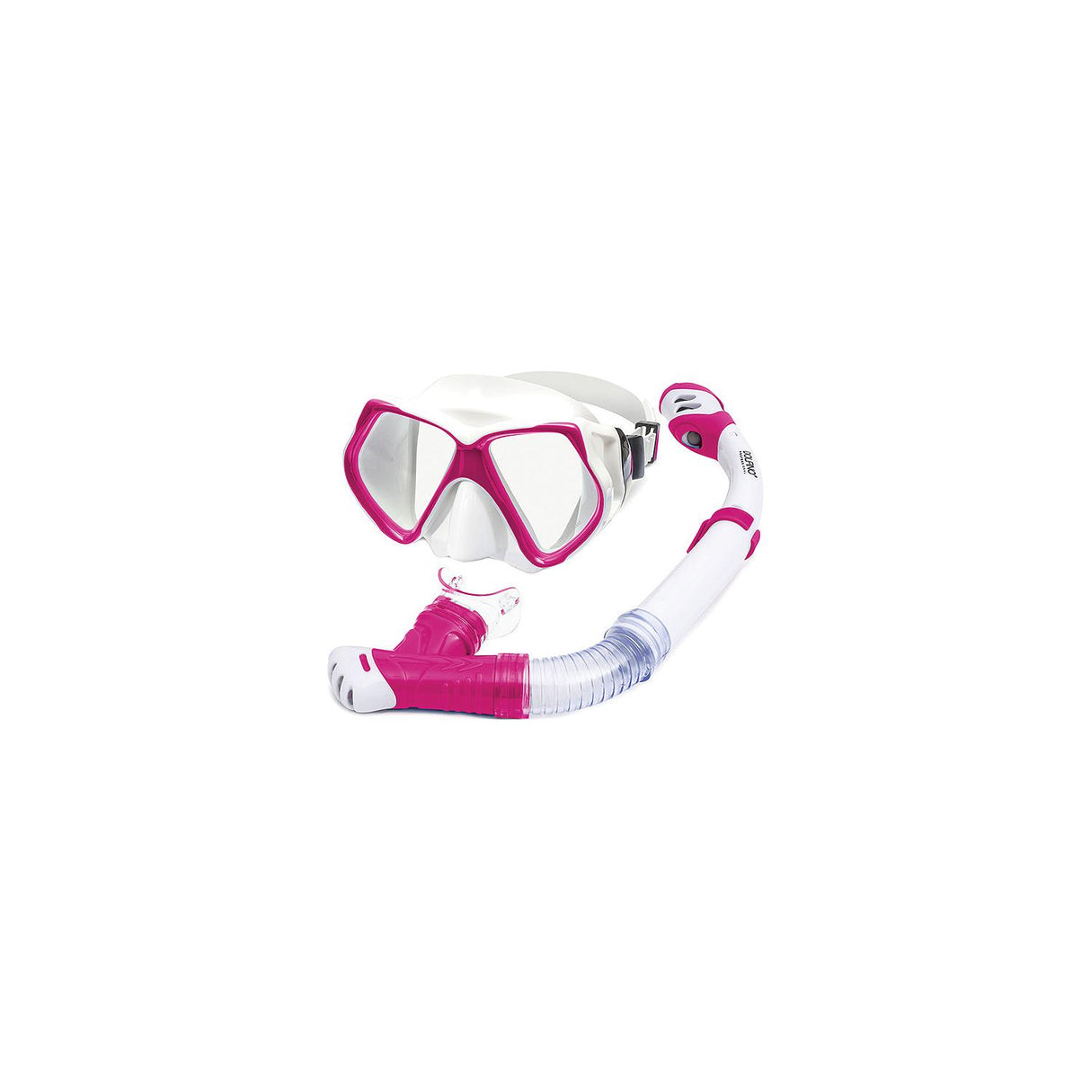 Aqua Leisure DPC17864S4 Gemini Adult Dive Combo Set, Pink/White