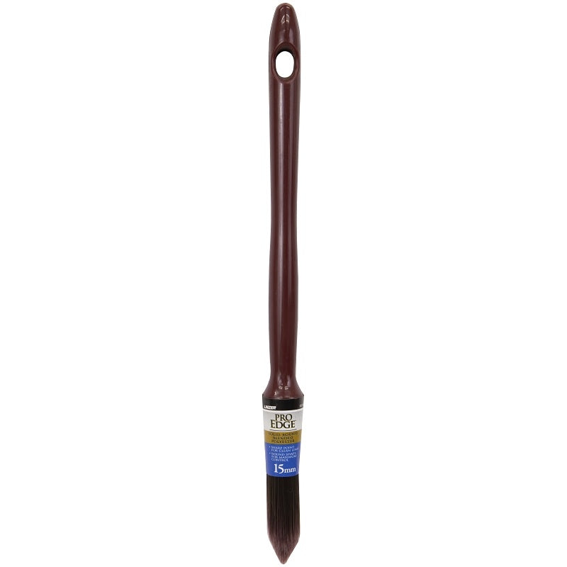 Linzer 6250 15MM Paint Brush, Plastic Handle, Precision Point Brush, Polyester Bristle, 1 EA