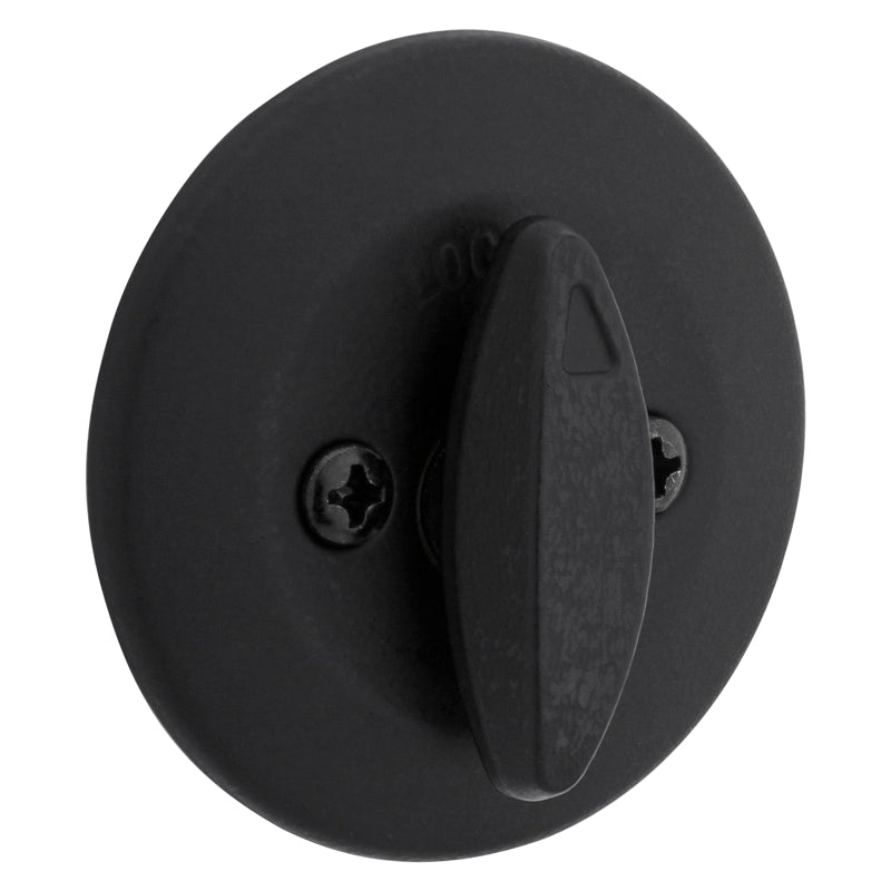 Kwikset 660 Series 660 514 SMT CP K6 Deadbolt, 3 Grade, Keyed One-Side Key, Zinc, Matte, KW1, SC1 Keyway