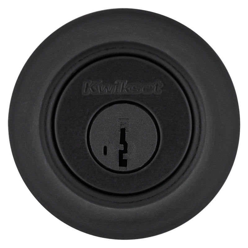 Kwikset 660 Series 660 514 SMT CP K6 Deadbolt, 3 Grade, Keyed One-Side Key, Zinc, Matte, KW1, SC1 Keyway