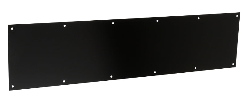 National Hardware N270-352 Kickplate, 34 in L, 8 in W, 0.04 in, Aluminum, Matte