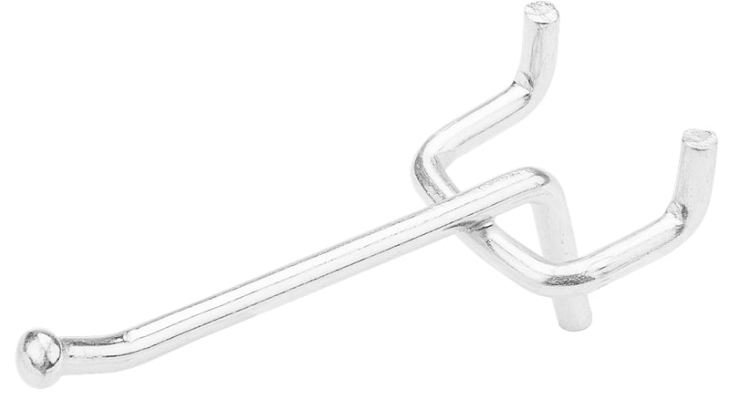 National Hardware N235-011 Hook, 2 in, 1 in W Dimensions, Steel, Zinc, 1/PK