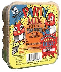 C&S CS12513 Corn Bird Suet, 11 oz, Cake