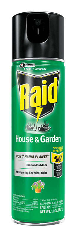 Raid House & Garden Insect Killer Liquid 11 oz, Pack of 12